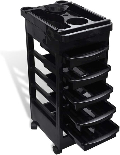La Perla Tech  Hair Salon Plastic Trolley with Wheels