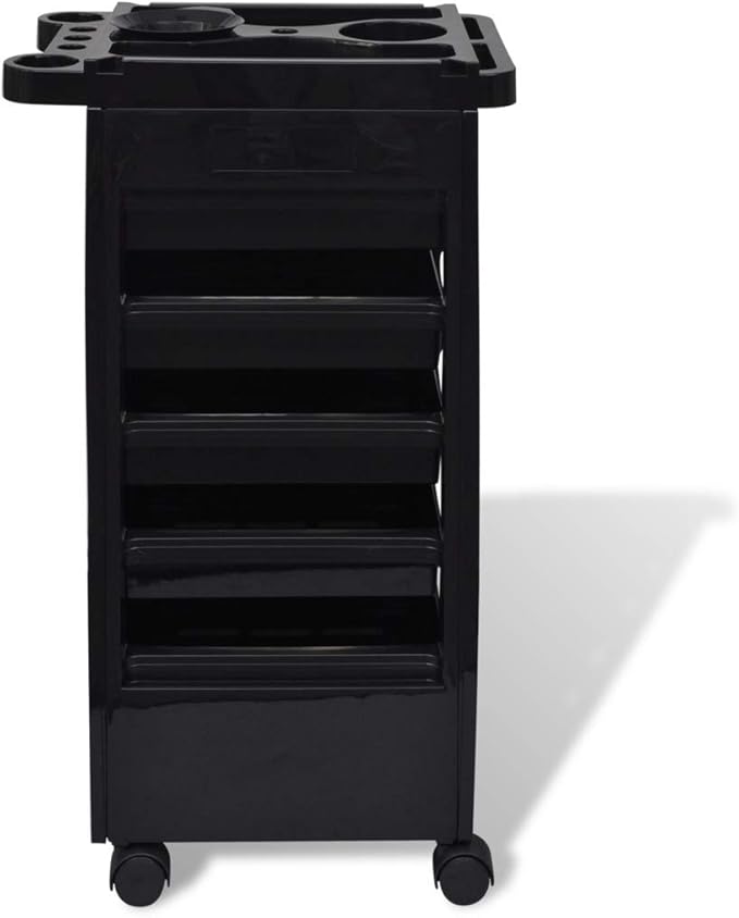 La Perla Tech  Hair Salon Plastic Trolley with Wheels