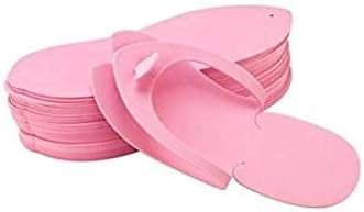 Other Unisex Adults Disposable Open Toe Spa Slippers - 12Pair Blue Foam Slipper