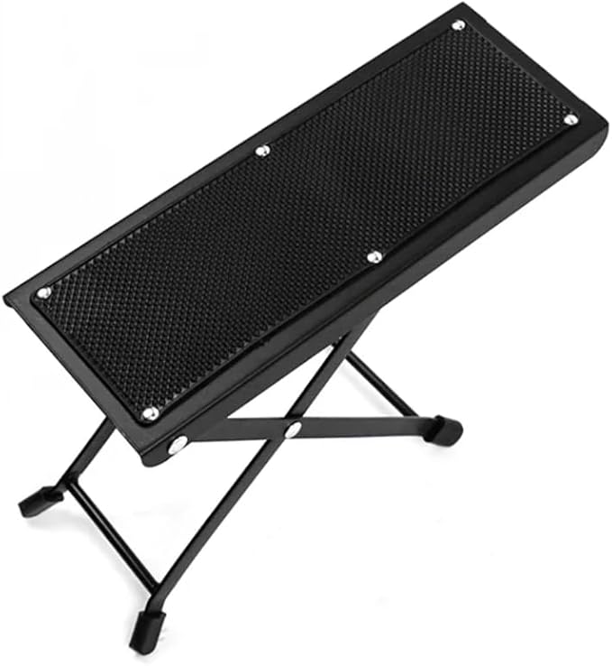 Pedicure Desk Footrest Ergonomic Footrest Foot Stool For Home Manicure Table|Health & Beauty|Nail Care, Manicure & Pe Guitar Foot Rest Stool, Adjustable Height Metal Frame, Non-Slip Rubber Feet, Black